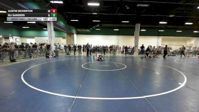 120 lbs Round Of 128 - Austin Bickerton, OH vs Eli Sanders, AL