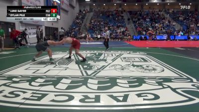 165 lbs Quarterfinal - Dylan Pile, Stanford University vs Luke Gayer, Cal Poly