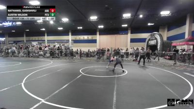 77 lbs Round Of 16 - Nathaniel Gudishvili, Askeo International vs Austin Wilson, Petaluma WC