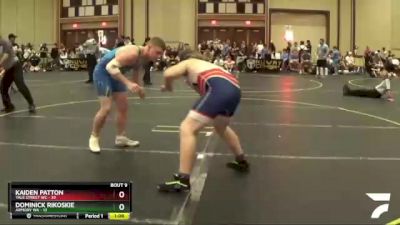 200 lbs Round 3 (6 Team) - Dominick Rikoskie, Armory WA vs Kaiden Patton, Yale Street WC