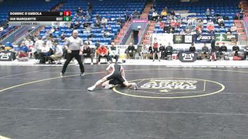 107 lbs Consy Rd I - Dominic D`Ambola, Saucon Valley vs Ian Marquette, Montgomery Area