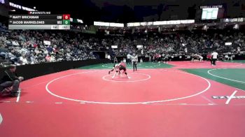 132 lbs Cons. Round 2 - Jacob Markelonis, WKS1 vs Matt Brickman, CHW2