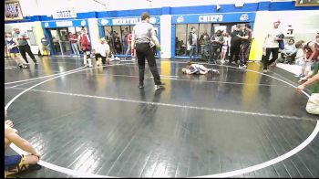 40 lbs Rr Rnd 2 - Griffin Edmondson, Team Tulsa Wrestling Club vs Cavon Rogers, Berryhill Wrestling Club