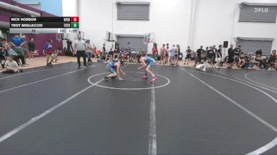 92 lbs Round 3 (6 Team) - Nick Hobson, GPS Blue vs Troy Migliaccio, Terps Xtreme