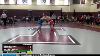 JV-41 lbs Quarterfinal - William Carhoff, Clear Creek-Amana vs Brenden Conely, Dubuque Senior