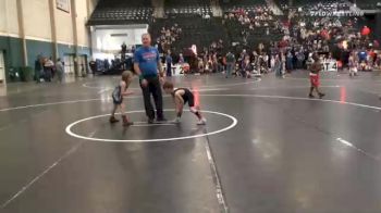 46 lbs 5th Place - Jayden Bliven, Unattached vs Kingstin Ferguson, Lincoln Squires