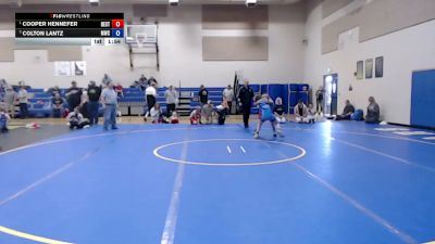 84-88 lbs 1st Place Match - Cooper Hennefer, Declo Stingers vs Colton Lantz, Middleton Wrestling Club