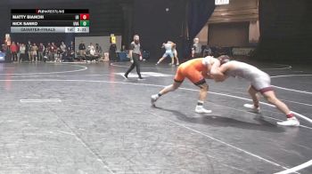 165 lbs Quarterfinal - Matty Bianchi, Little Rock vs Nick Sanko, Virginia