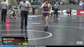 AA 145 lbs 5th Place Match - Chase Mayes, Nolensville vs Brock Wittman, Franklin