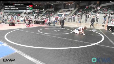 76 lbs Consolation - Abel Glover, Brushy Wrestling Club vs Maddix Spencer, Keystone Wrestling Club