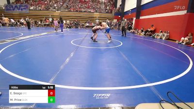 110 lbs Rr Rnd 1 - Easton Seago, Owasso Takedown Club vs Max Price, Glenpool Warriors