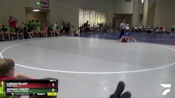 120 lbs Round 3 (6 Team) - Nathan Harvey, BHWC/ Florida Supreme vs Larson Pilant, Funky Boyz