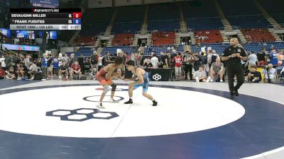 106 lbs Champ. Rd Of 16 - DeVaughn Miller, Alabama vs Frank Fuentes, California
