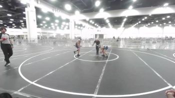 81 lbs 2nd Place - Levi Apodaca, Central Coast Most Wanted vs Jaiden Pearsall, LV Bears WC