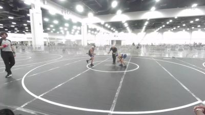 81 lbs 2nd Place - Levi Apodaca, Central Coast Most Wanted vs Jaiden Pearsall, LV Bears WC