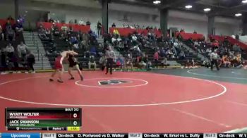 Round 3 - Wyatt Wolter, Williamsburg vs Jack Swanson, Vinton-Shellsburg