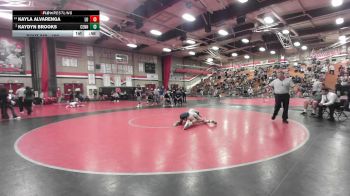 100 lbs Cons. Round 6 - Kayla Alvarenga, Los Osos vs Kaydyn Brooks, Centennial