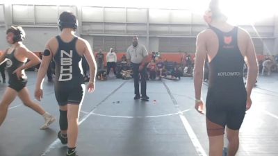 120 lbs Quarterfinals (8 Team) - Cain Rock, Neighborhood Wrestling vs Cameron Koflowitch, Donahue WA