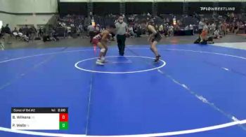 138 lbs Consolation - Brayden Wilkens, CO vs Preston Walls, FL