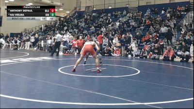 145 lbs Semifinal - Anthony DePaul, Delsea vs Kai Vielma, Connellsville