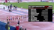 High School Girls’ 2k Steeplechase, Heat 1
