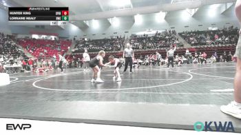 73 lbs Consi Of 8 #2 - Hunter King, Sperry Wrestling Club vs Lorraine Nealy, Berryhill Wrestling Club