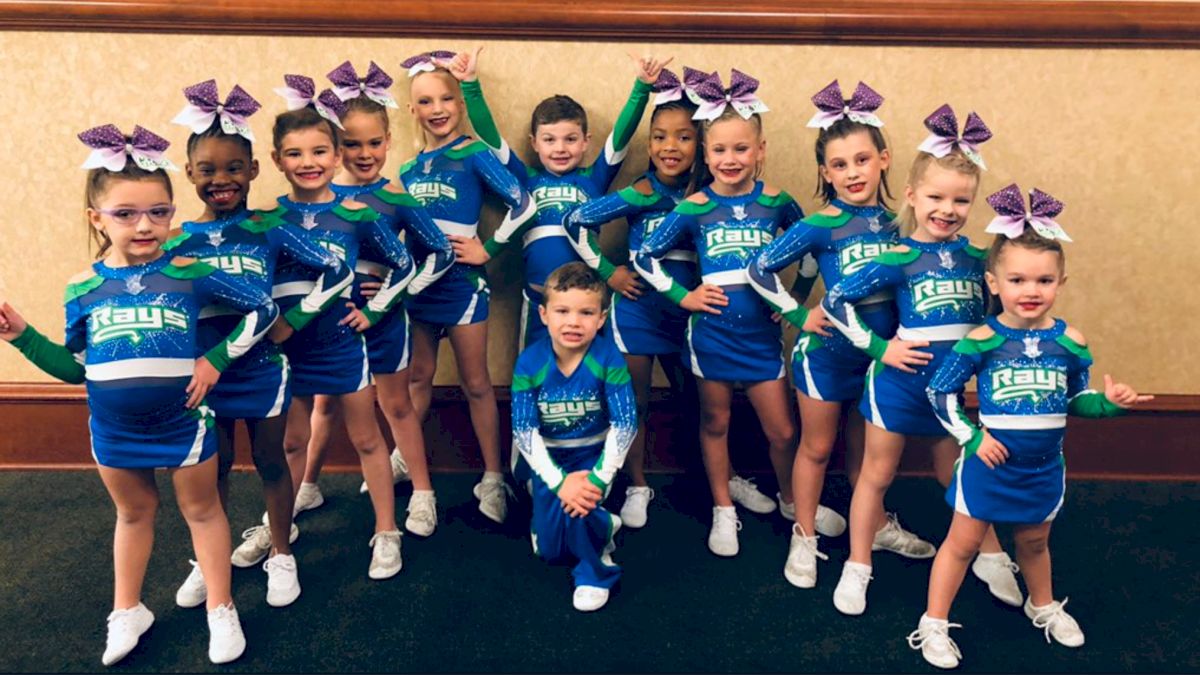 The Grape Rays Compete For Their 7th Straight Title At CHEERSPORT