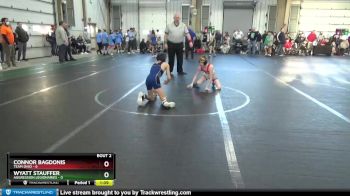 76 lbs Round 1 - Wyatt Stauffer, Aggression Legionaries vs Connor Bagdonis, Team Ohio