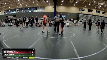 120 lbs Round 2 (8 Team) - Arturo Reyes, Mat Assassins Black vs Jack Gilson, North Carolina National Team