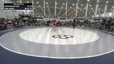 105 lbs Iliyah Sailas-Lara, Colorado vs Abby Guzzo, Pennsylvania BlueG