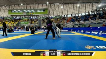 Kauã De Oliveira Da Silva Ferrei vs Otto Blium 2026 Brasileiro Jiu-Jitsu IBJJF