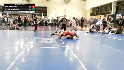 121 lbs Rr Rnd 2 - Tayler Duffee, CTWHALE Orca - MSE vs Lucas Dorrman, Ruthless Blue - MSE