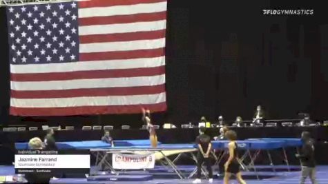 Jazmine Farrand - Individual Trampoline, Southlake Gymnastics - 2021 USA Gymnastics Championships