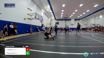 100 lbs Consi Of 8 #2 - Lane Jackson, Darko Valley Wolf Pack vs Jaxon Starcevich, Norman Grappling Club