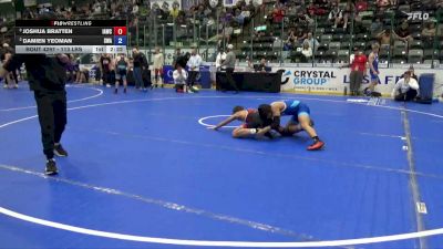 113 lbs Semis - Joshua Bratten, Immortal Athletics Wrestling Club vs Damien Yeoman, Sebolt Wrestling Academy