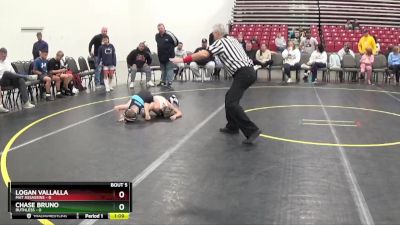 60 lbs Semis & 1st Wrestleback (8 Team) - Logan Vallalla, Mat Assassins vs Chase Bruno, Ruthless