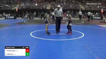 69 lbs Quarterfinal - Trevor Richardson, Ford Dyansty WC vs Colton Meixner, Mad Dawg WC