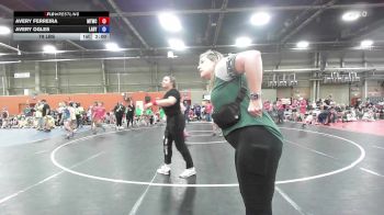 79 lbs Rr Rnd 1 - Avery Ferreira, Maine Trappers White - GK8E vs Avery Ogles, Lady Warriors United - GK8E