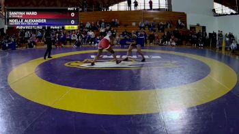 145 lbs Cons. Semi - Saniyah Ward, D`Youville vs Noelle Alexander, Western New England
