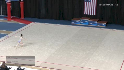 Kirin Kimura - Hoop - 2021 Rhythmic Elite Qualifier