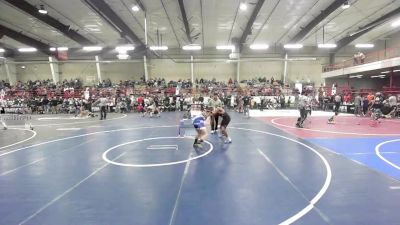 130 lbs Semifinal - Kaitrel Poyer, Rez WC vs Gunner Haelbig, Snowflake Lobos