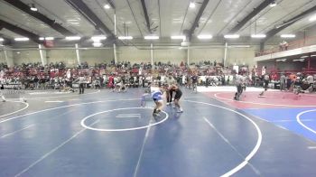 130 lbs Semifinal - Kaitrel Poyer, Rez WC vs Gunner Haelbig, Snowflake Lobos