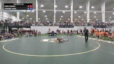 80 lbs Annabel Choo, Texas vs Kona Hughes, Iowa