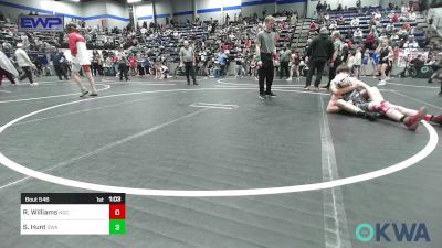 120 lbs Final - Riley Williams, Norman Grappling Club vs Slayden Hunt, Shelton Wrestling Academy