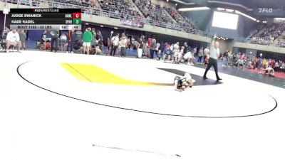 52 lbs Consi Of 8 #2 - Judge Swanick, Hawley vs Kade Kadel, Sparta