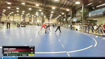 140 lbs Rd# 4- 2:00pm Friday Final Pool - Knox Verbais, Mat Assassins vs Dawson Shaffer, PA Gold