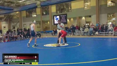 106 lbs Ace Godfrey, Rapid City Cobblers vs Foster Wolgemuth, Camp Hill Hs