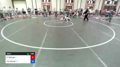 94 lbs Quarterfinal - Edward George, Nj vs Noah Fenner, Pa