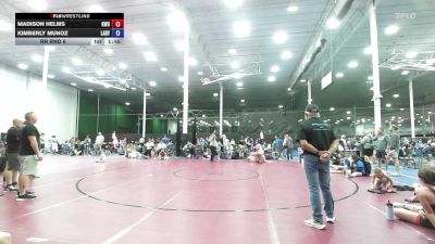 150 lbs Rr Rnd 6 - Madison Helms, Kraken Black - Girls vs Kimberly Munoz, Lady Assassins