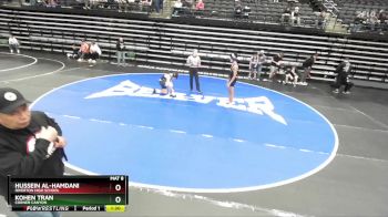 123 lbs Cons. Round 4 - Hussein Al-Hamdani, Riverton High School vs Kohen Tran, Corner Canyon